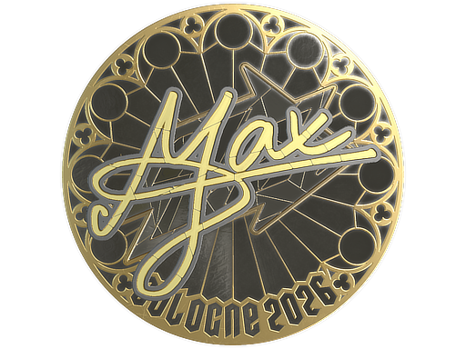 Item Sticker | max (Gold) | Cologne 2026