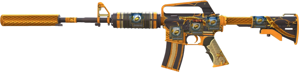 Item M4A1-S | Golden Coil
