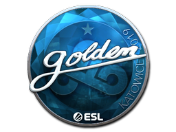 Item Sticker | Golden (Foil) | Katowice 2019