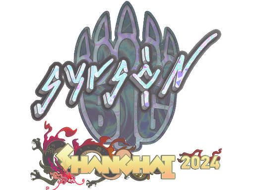 Item Sticker | syrsoN (Holo) | Shanghai 2024