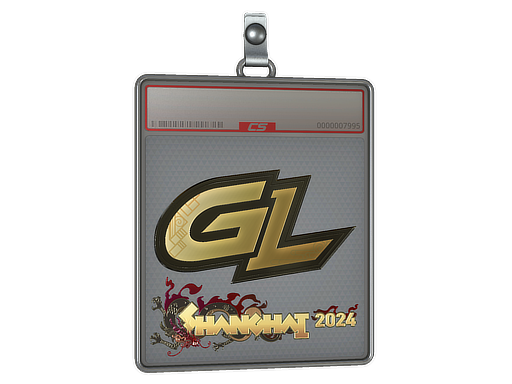 Item Sticker Slab | GamerLegion (Gold) | Shanghai 2024