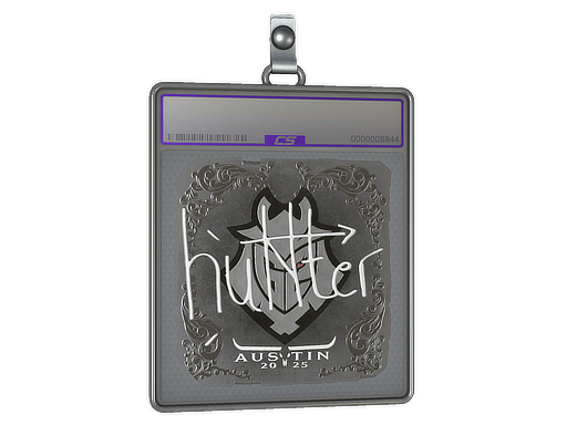 Item Sticker Slab | huNter- (Foil) | Austin 2025