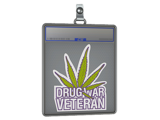 Item Sticker Slab | Drug War Veteran
