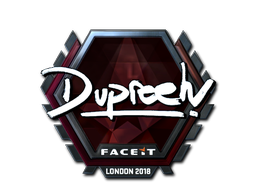 Item Sticker | dupreeh (Foil) | London 2018