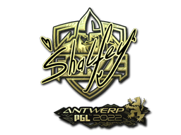 Item Sticker | shalfey (Gold) | Antwerp 2022