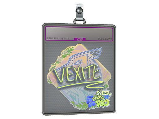 Item Sticker Slab | vexite (Holo) | Rio 2022