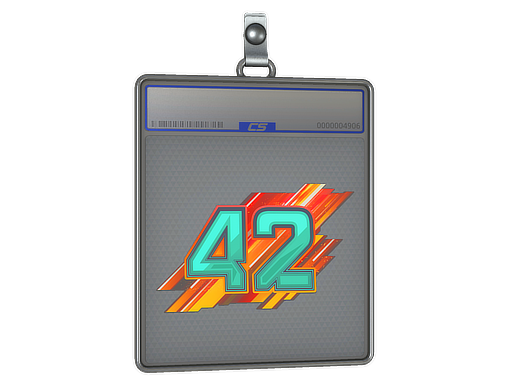 Item Sticker Slab | Forty Two