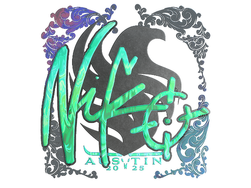 Item Sticker | NiKo (Holo) | Austin 2025
