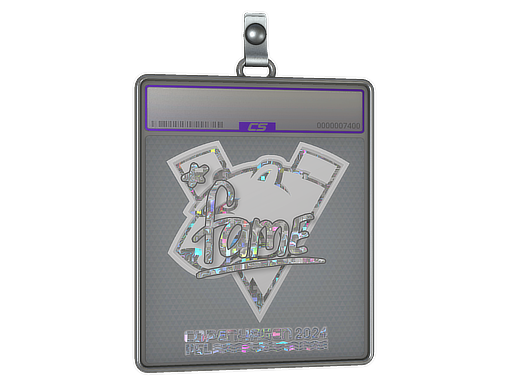 Item Sticker Slab | fame (Glitter) | Copenhagen 2024