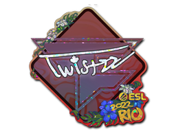 Item Sticker | Twistzz (Glitter) | Rio 2022