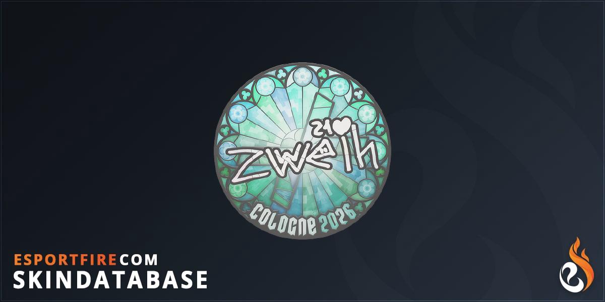 Sticker | zweih | Cologne 2026 - EsportFire.com