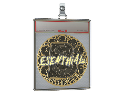 Item Sticker Slab | esenthial (Gold) | Cologne 2026