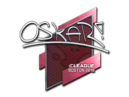 Item Sticker | oskar | Boston 2018