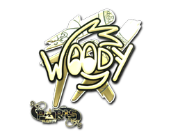 Item Sticker | WOOD7 (Gold) | Paris 2023