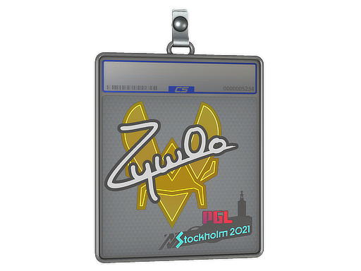 Item Sticker Slab | ZywOo | Stockholm 2021