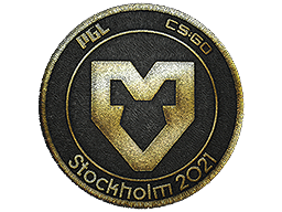Item Patch | MOUZ (Gold) | Stockholm 2021