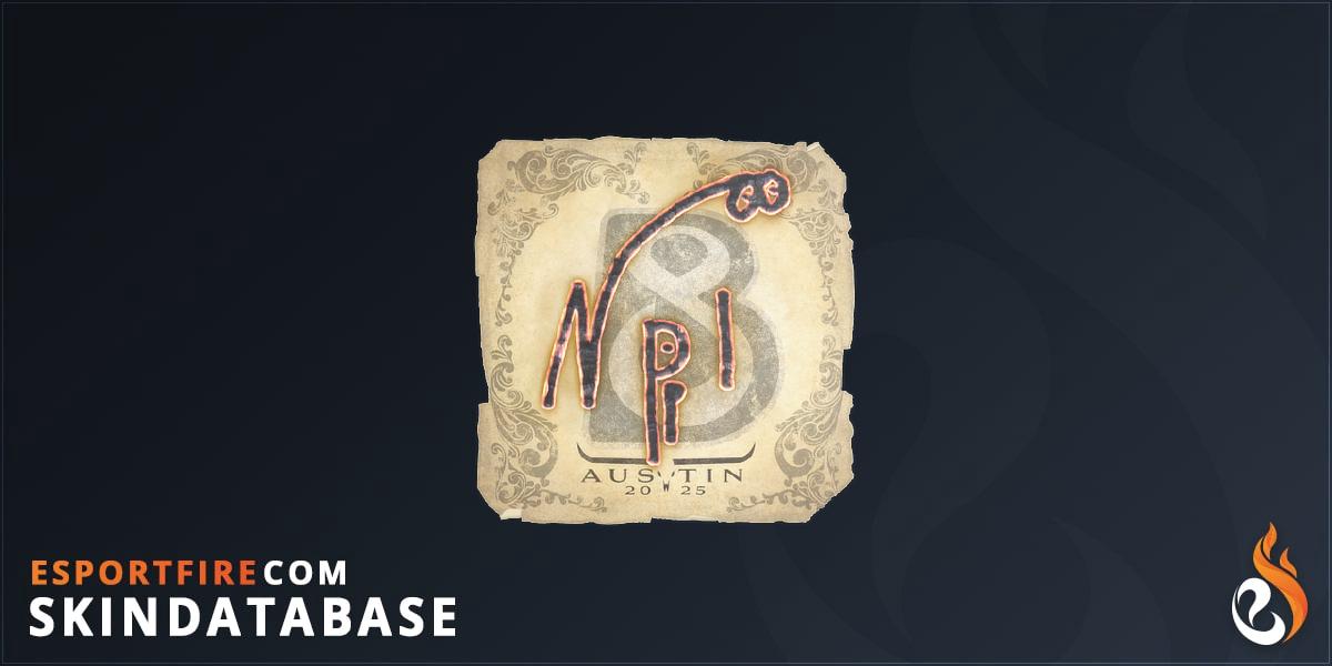 Sticker | npl | Austin 2025 - EsportFire.com