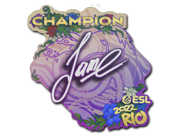 Item Sticker | Jame (Champion) | Rio 2022