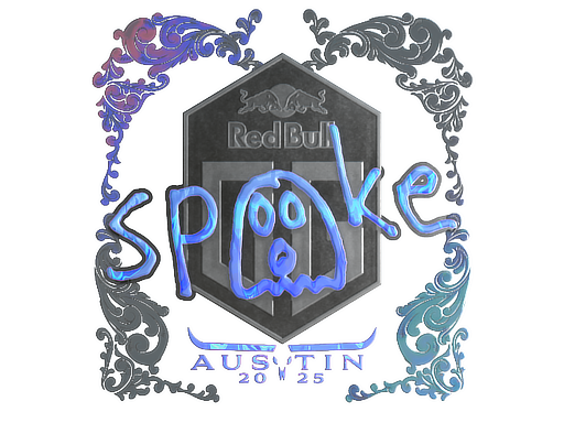 Item Sticker | spooke (Holo) | Austin 2025