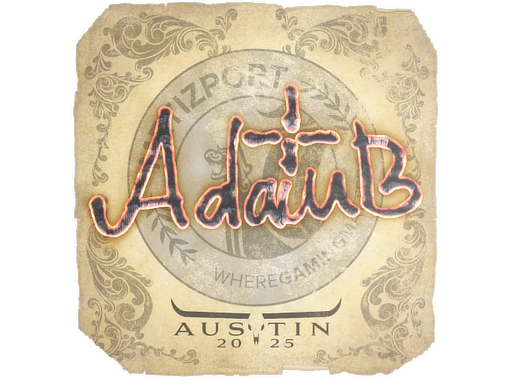 Item Sticker | adamb | Austin 2025