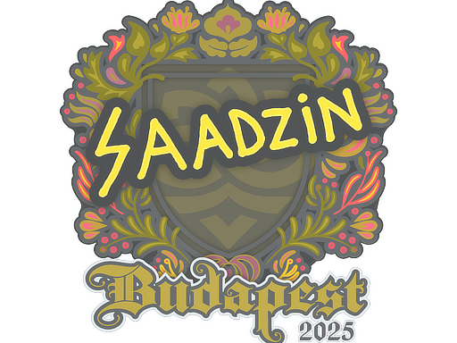 Item Sticker | saadzin | Budapest 2025
