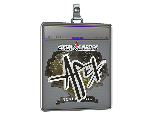 Item Sticker Slab | apEX (Foil) | Berlin 2019