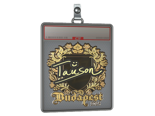 Item Sticker Slab | Tauson (Gold) | Budapest 2025