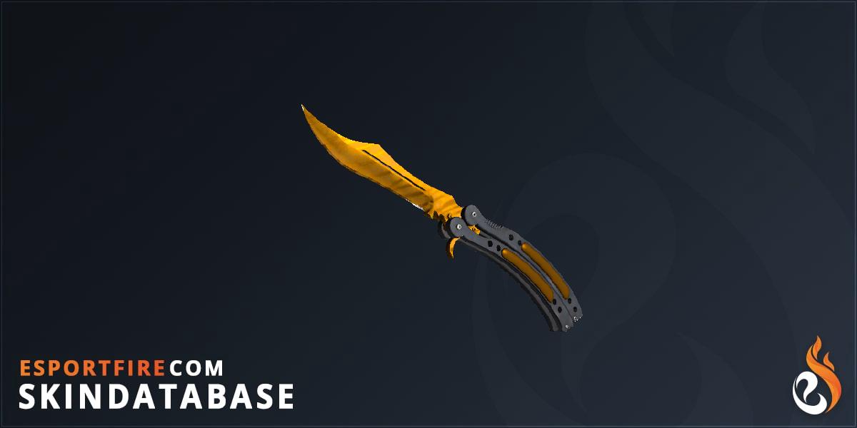 Butterfly Knife Tiger Tooth