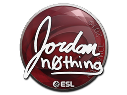 Item Sticker | n0thing | Katowice 2019