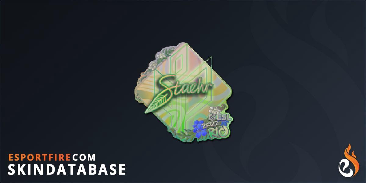 Sticker | Staehr (Holo) | Rio 2022 - EsportFire.com