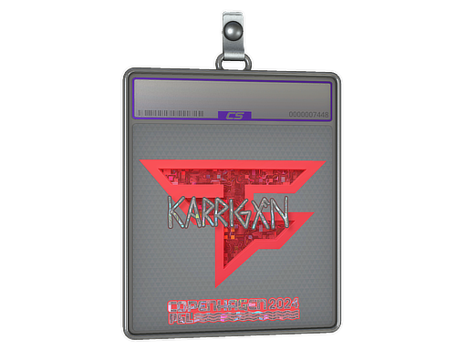 Item Sticker Slab | karrigan (Glitter) | Copenhagen 2024