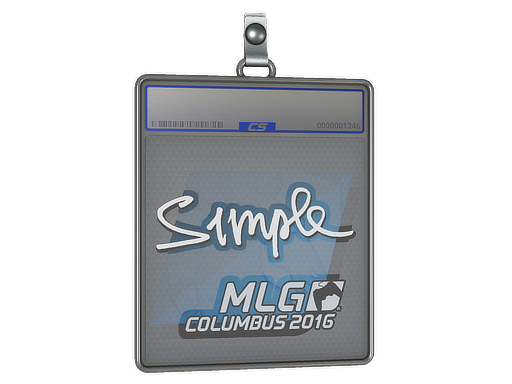 Item Sticker Slab | s1mple | MLG Columbus 2016