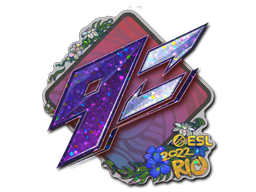 Item Sticker | 9z Team (Glitter) | Rio 2022