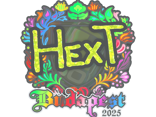 Item Sticker | HexT (Holo) | Budapest 2025