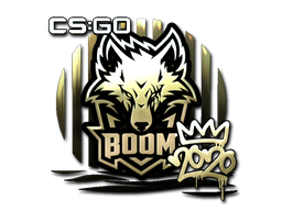Item Sticker | Boom (Gold) | 2020 RMR
