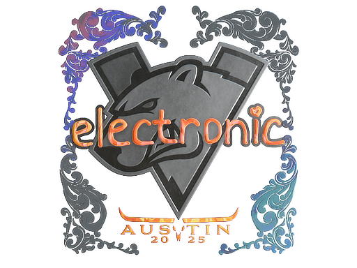 Item Sticker | electronic (Holo) | Austin 2025