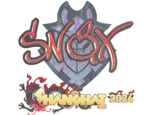 Item Sticker | Snax (Holo) | Shanghai 2024