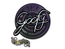 Item Sticker | Goofy (Glitter) | Paris 2023