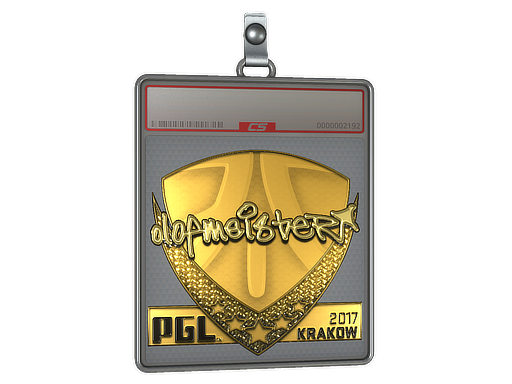 Item Sticker Slab | olofmeister (Gold) | Krakow 2017