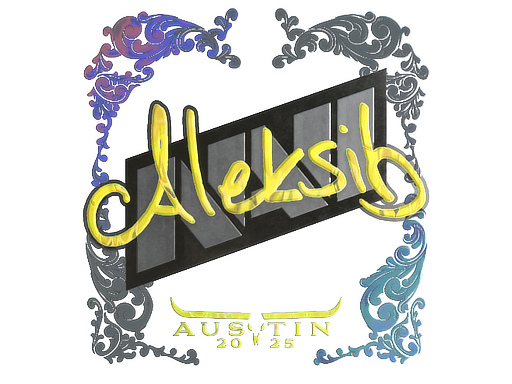 Item Sticker | Aleksib (Holo) | Austin 2025
