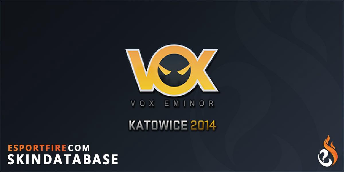 Sticker Vox Eminor Katowice 2014 2922