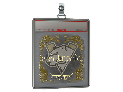Item Sticker Slab | electronic (Gold) | Austin 2025