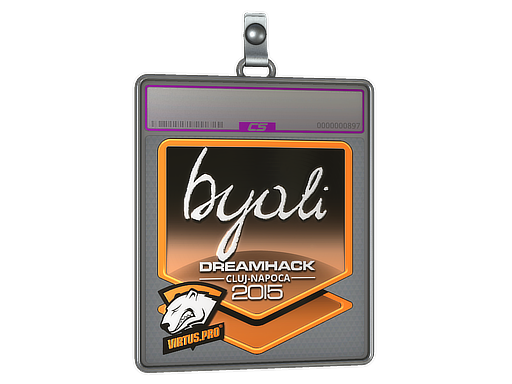 Item Sticker Slab | byali (Foil) | Cluj-Napoca 2015
