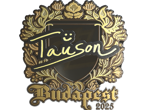 Item Sticker | Tauson (Gold) | Budapest 2025