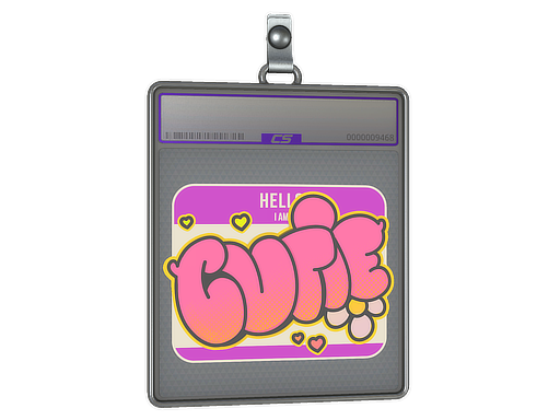 Item Sticker Slab | Cutie (Holo)
