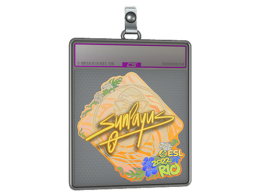 Item Sticker Slab | SunPayus (Holo) | Rio 2022