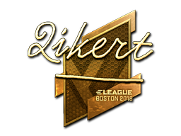 Item Sticker | qikert (Gold) | Boston 2018