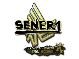 Item Sticker | SENER1 (Gold) | Antwerp 2022
