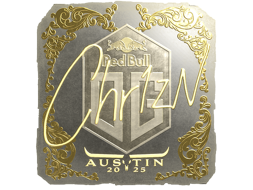 Item Sticker | Chr1zN (Gold) | Austin 2025