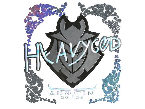 Item Sticker | Heavygod (Holo) | Austin 2025